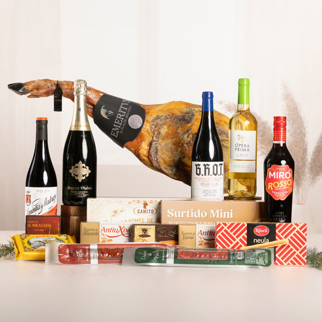 LOTE DE NAVIDAD L-11E con Paleta Ibérica