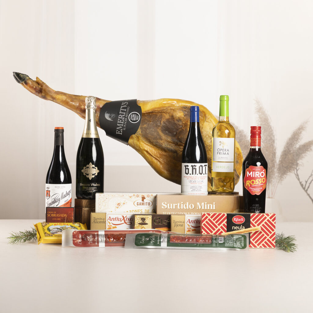 LOTE DE NAVIDAD L-11P Con Jamón